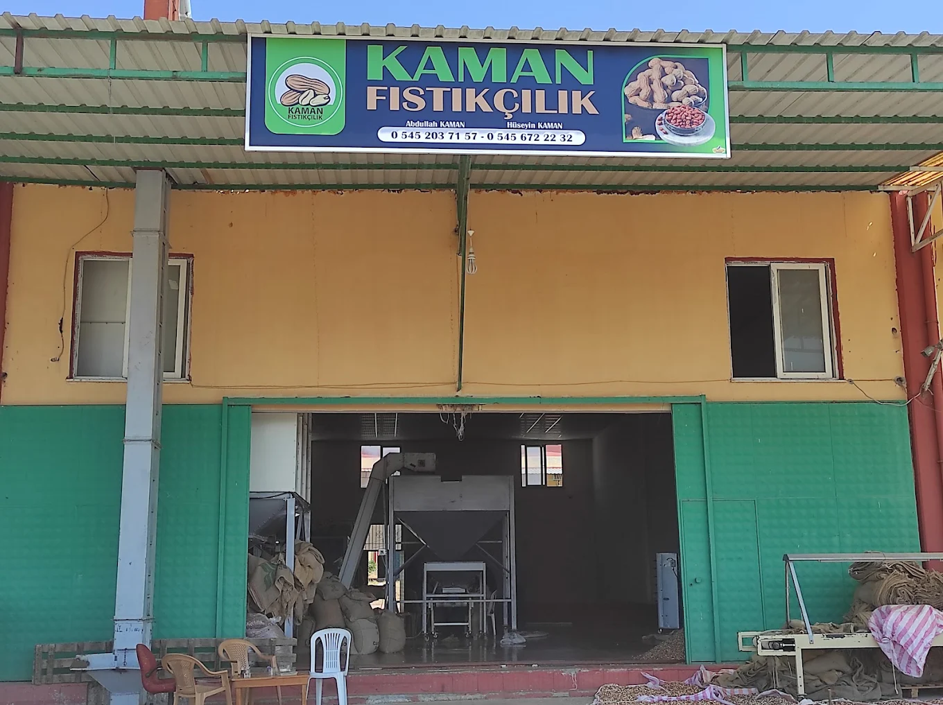 Yer fıstığı üretimi